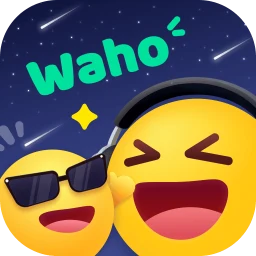 Waho - Live Stream, Voice Chat 图标